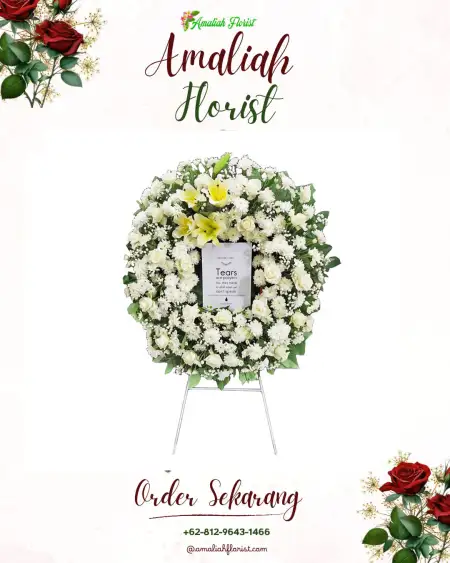 Krans Bunga Duka Pangulah Utara
